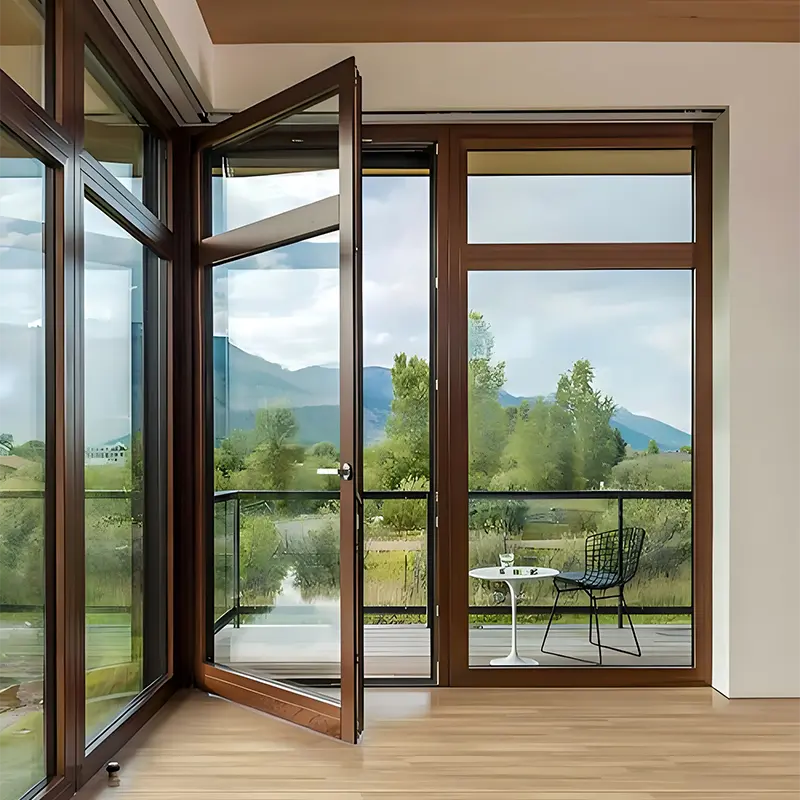 Systeemdeuren van aluminiumlegering