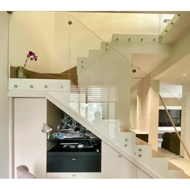 Geboord glas voor balustrades