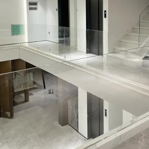 Gelaagd glas voor balustrades