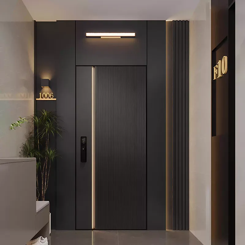 Massieve aluminium toegangsdeur